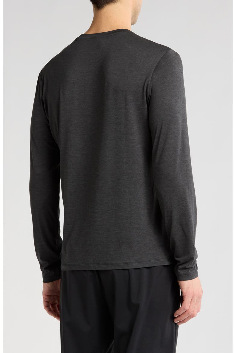 Energy Long Sleeve T-Shirt, Alternate, color, BLACK CAVIAR