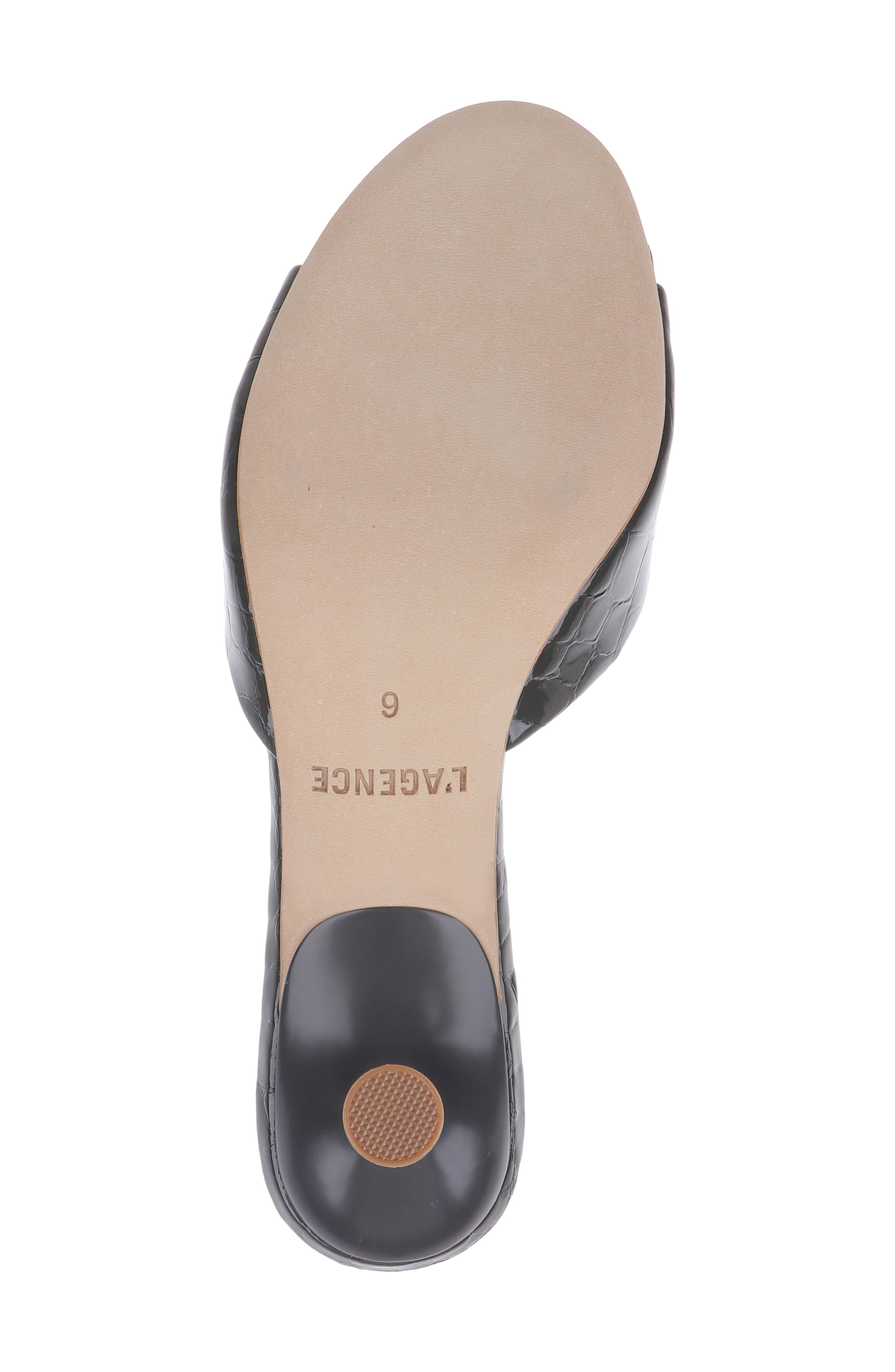 Arleen II Slide Sandal, Alternate, color, GREY PATENT