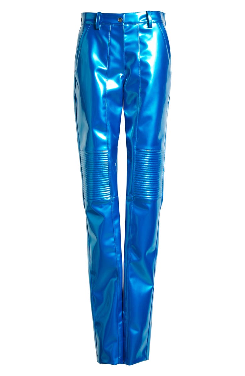 LaQuan Smith Moto Pants, Alternate, color, 