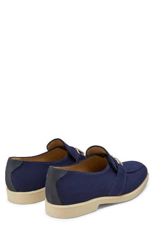 Stuart Weitzman Aurelio Loafer In Navy.