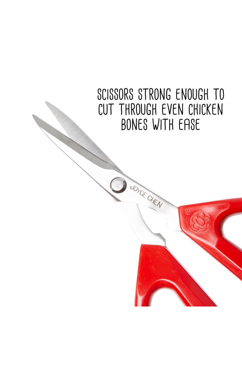 JOYCE CHEN Original Unlimited Kitchen Scissors, Alternate, color, Red