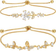 EYE CANDY LOS ANGELES Fiorella Set of 2 Bolo Bracelets
