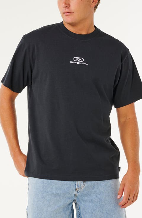 Pill Icon Embroidered Logo T-Shirt