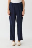 Lafayette 148 New York Jones Linen Blend Straight Leg Pants