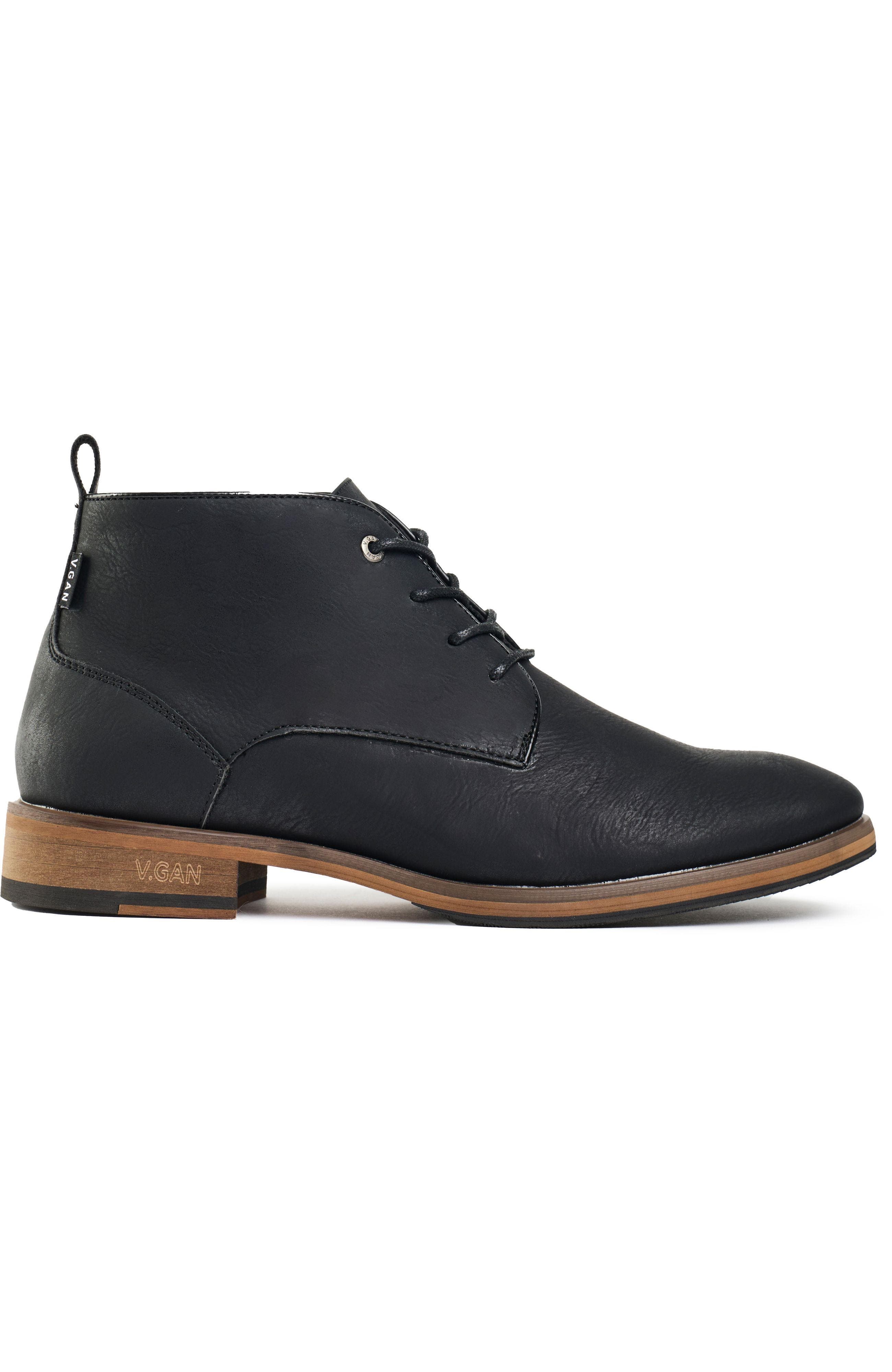 V.GAN LONDON Goji 2 Chukka Boots, Main, color, Black