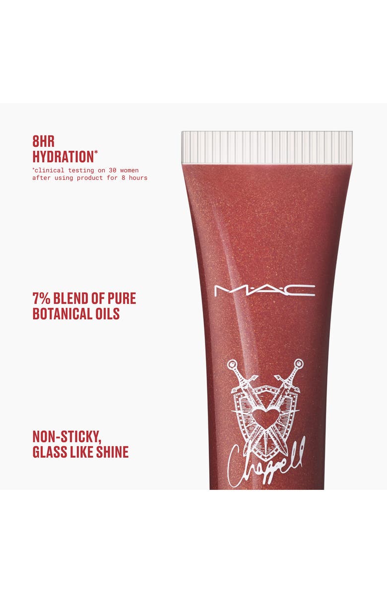 MAC Cosmetics Viva Glam Lipglass, Alternate, color, Damnsel