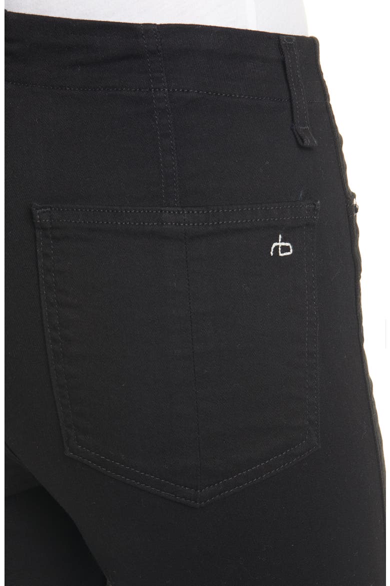 Nina High Waist Ankle Skinny Jeans, Alternate, color, NO FADE