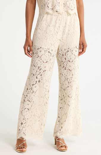 The Bloom Lace Wide Leg Pants