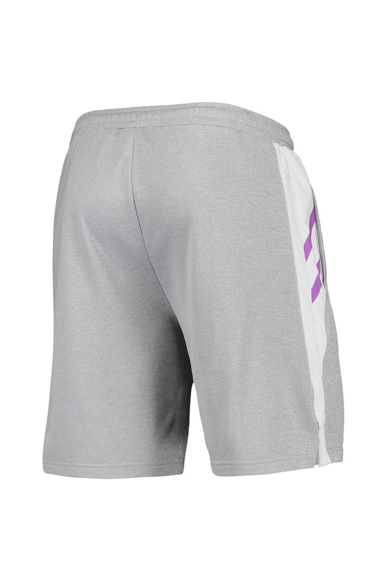 Men's Concepts Sport Gray Los Angeles Lakers Stature Shorts, Alternate, color, Gray