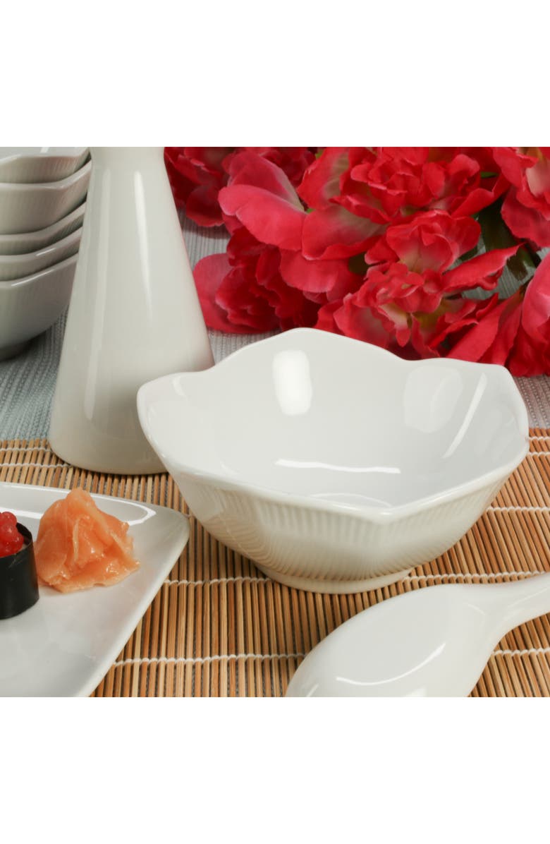 BIA Cordon Bleu Set of 6 Lotus Bowls, Alternate, color, White