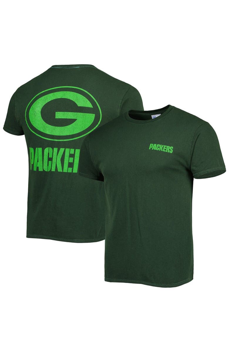 '47 Men's '47 Green Green Bay Packers Fast Track Tonal Highlight T-Shirt, Main, color, Green
