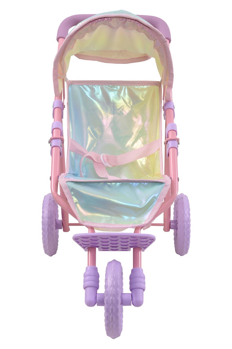 Olivia's Little World Magical Dreamland Baby Doll Jogging Stroller, Alternate, color, IRIDESCENT