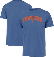 '47 Men's '47 Blue New York Knicks 2026 NBA Finals ChampioKnicks Franklin T-Shirt