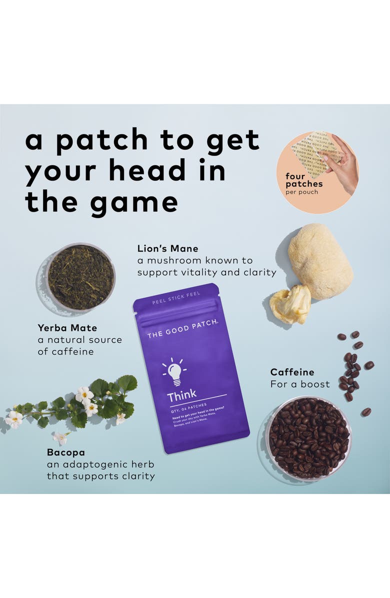 The Good Patch Think Wellness Patch, Alternate, color, NO COLOR