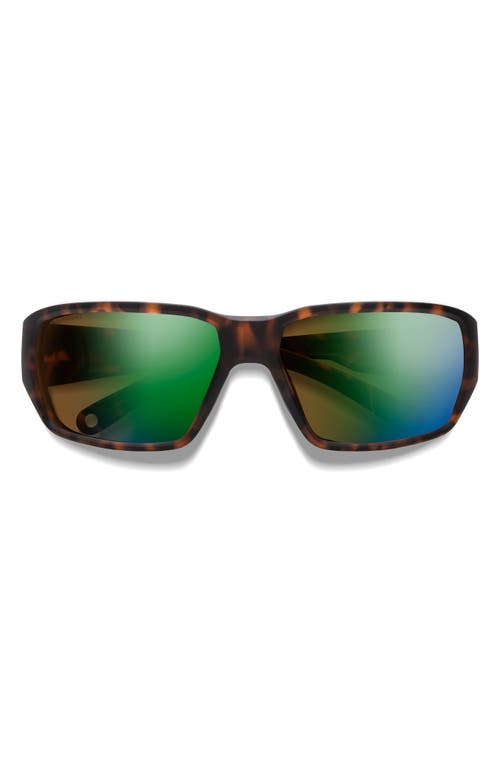 Smith Hookset 62mm Chromapop™ Polarized Oversize Wraparound Sunglasses In Multi