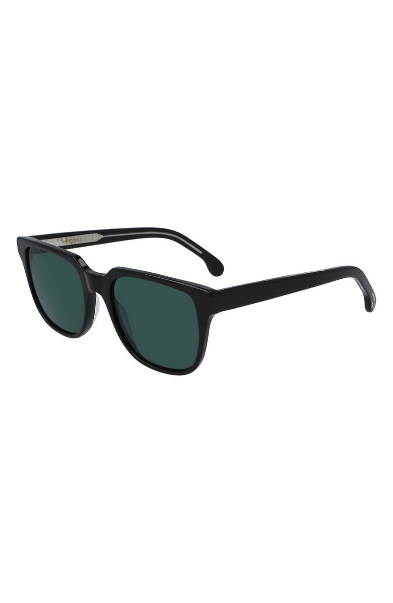 Paul Smith Aubrey 54mm Rectangle Sunglasses, Main, color, Black Ink/ Crystal