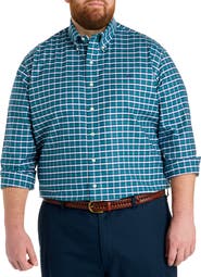 Brooks Brothers Big & Tall Non-iron Plaid Sport Shirt V2