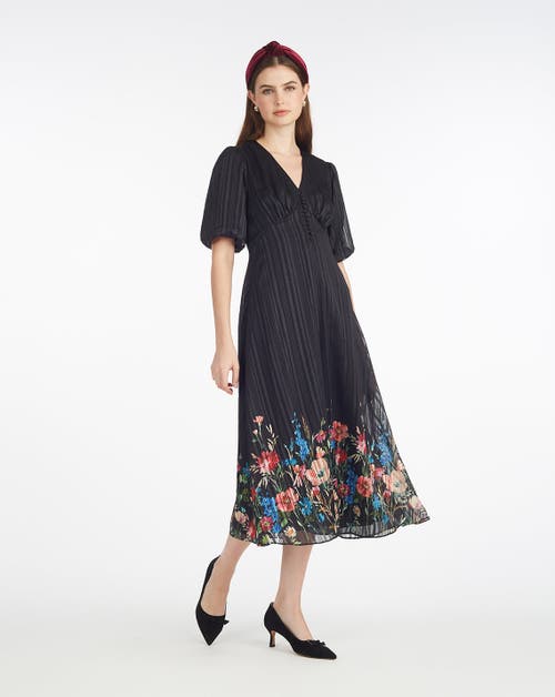 Draper James Maisy Midi Dress In Multi