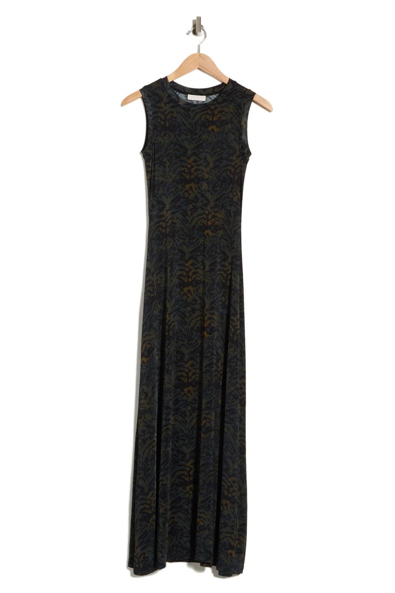 Orla Sleeveless Jersey Maxi Dress, Main, color, DESERT JASPER