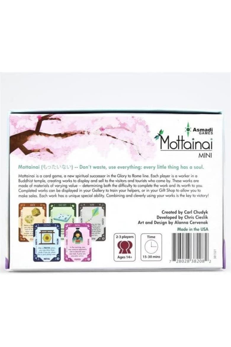 Mottainai Mini Card Game, Alternate, color, Multicolored