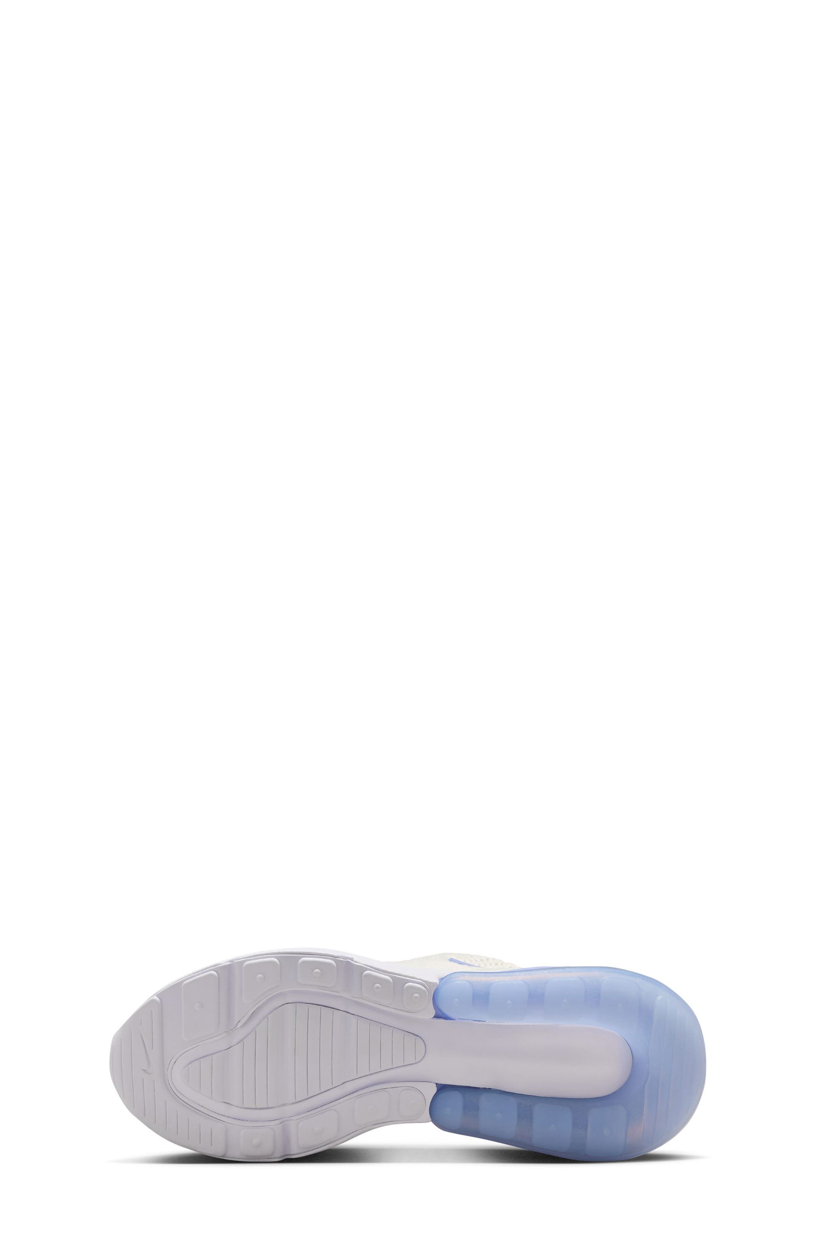 Kids' Air Max 270 Sneaker, Alternate, color, SAIL/ LIGHT THISTLE