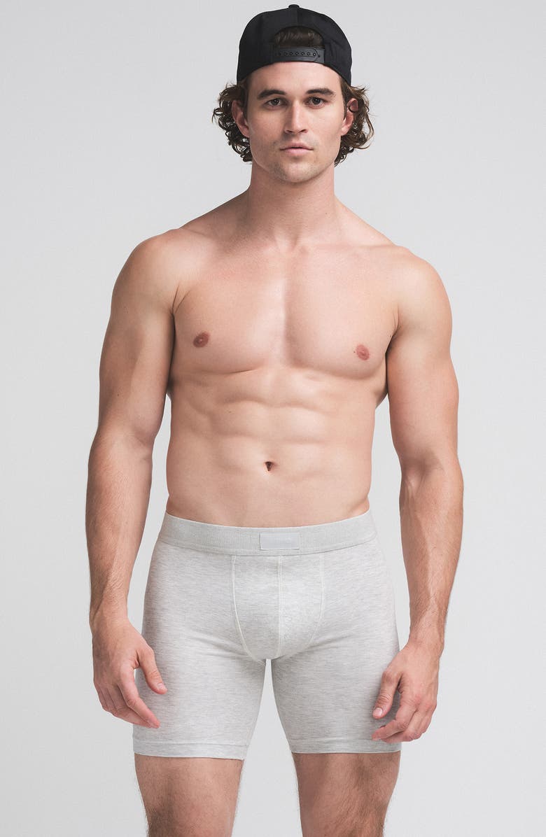 SKIMS Assorted 3-Pack 5-Inch Boxer Briefs, Alternate, color, Bubblegum/ Umber/ Grey