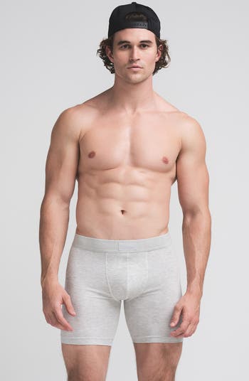 Assorted 3-Pack 5-Inch Cotton Boxer Briefs