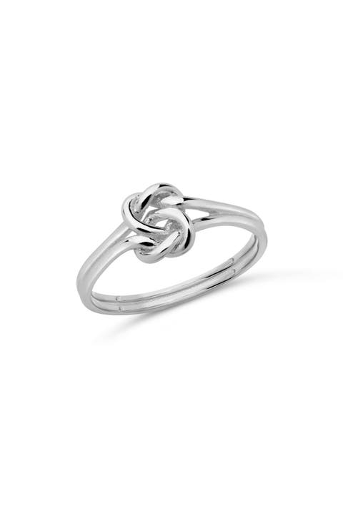 Sterling Silver Knot Ring