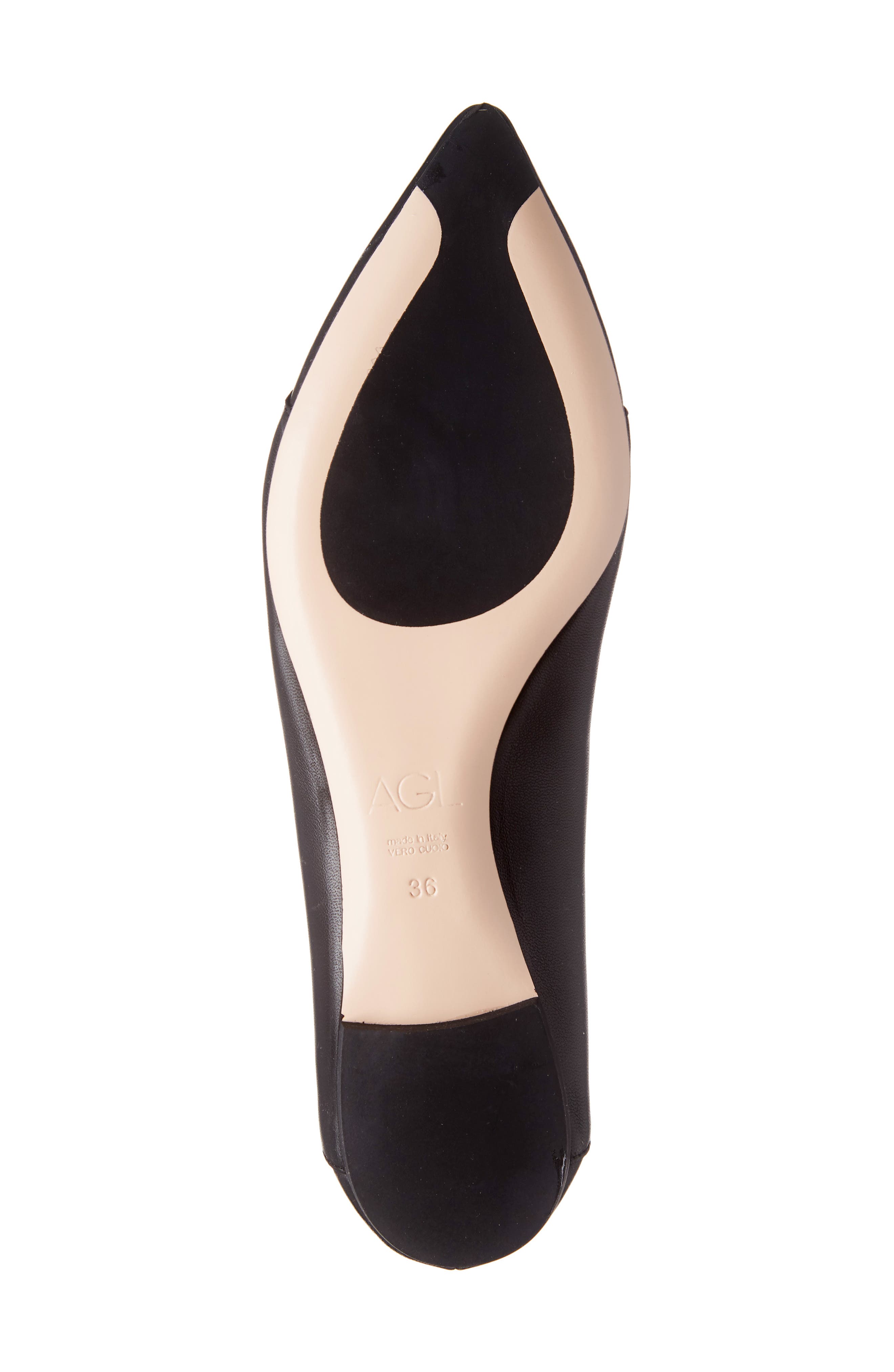 AGL Ruffle Ballet Flat, Alternate, color, 