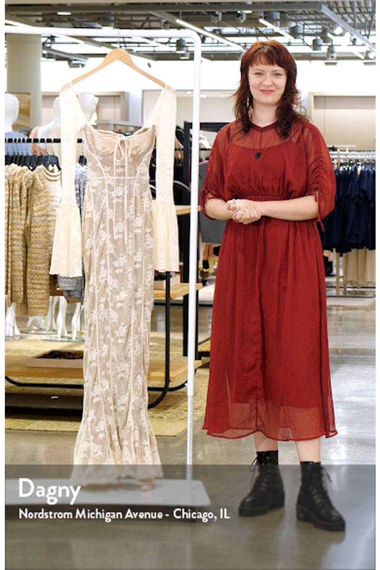 delilah vintage cream lace maxi dress House OF CB Delilah Corseted Lace Maxi Dress