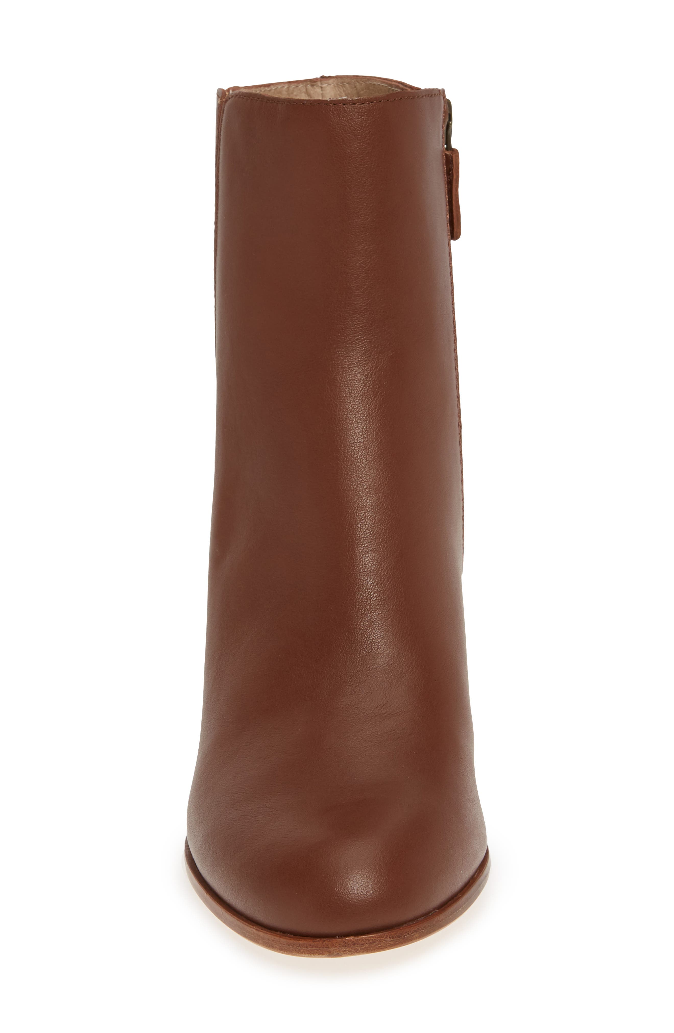 Tris Bootie, Alternate, color, TOFFEE LEATHER