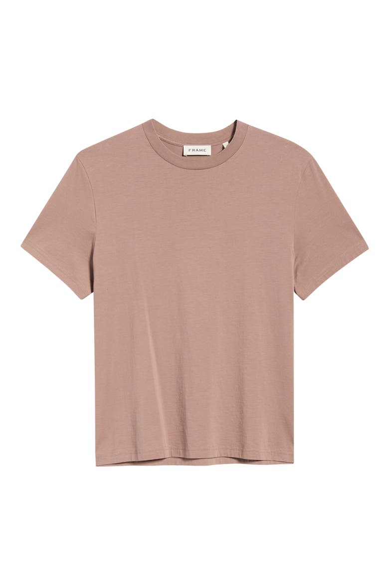 Short Sleeve Light Cotton Tee, Alternate, color, WARM MAUVE