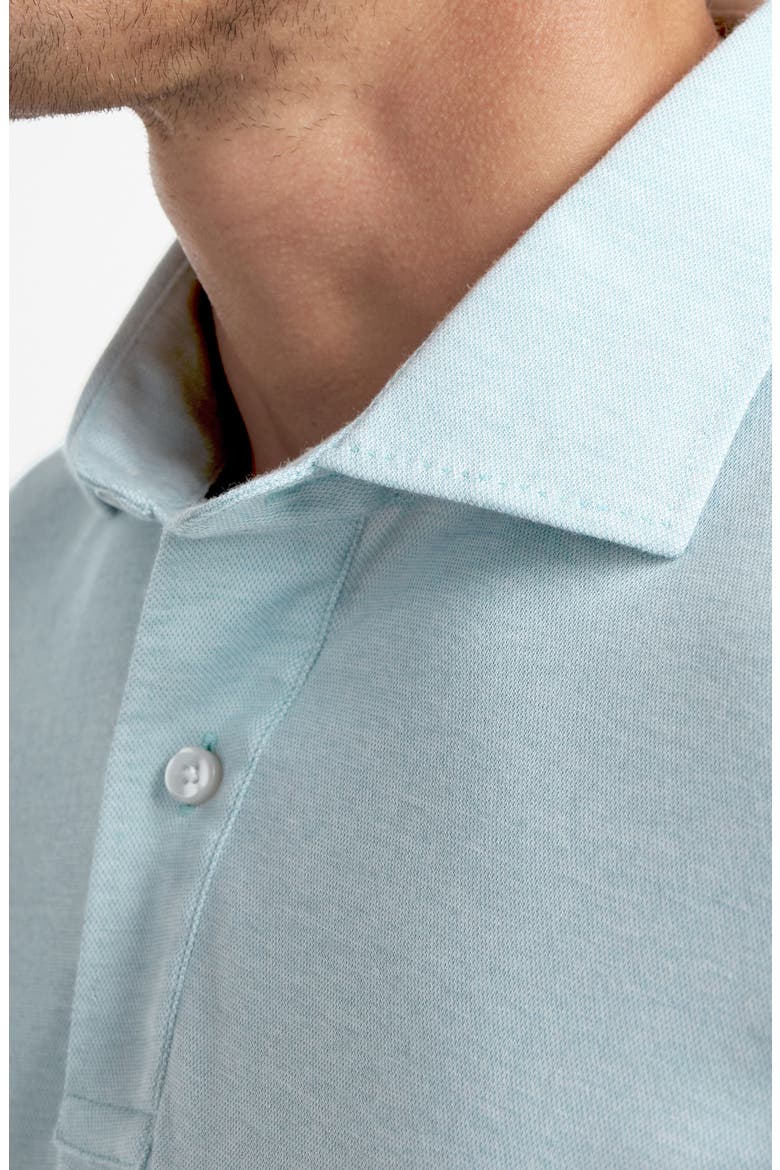 Connery Cotton Polo, Alternate, color, BEACH GLASS