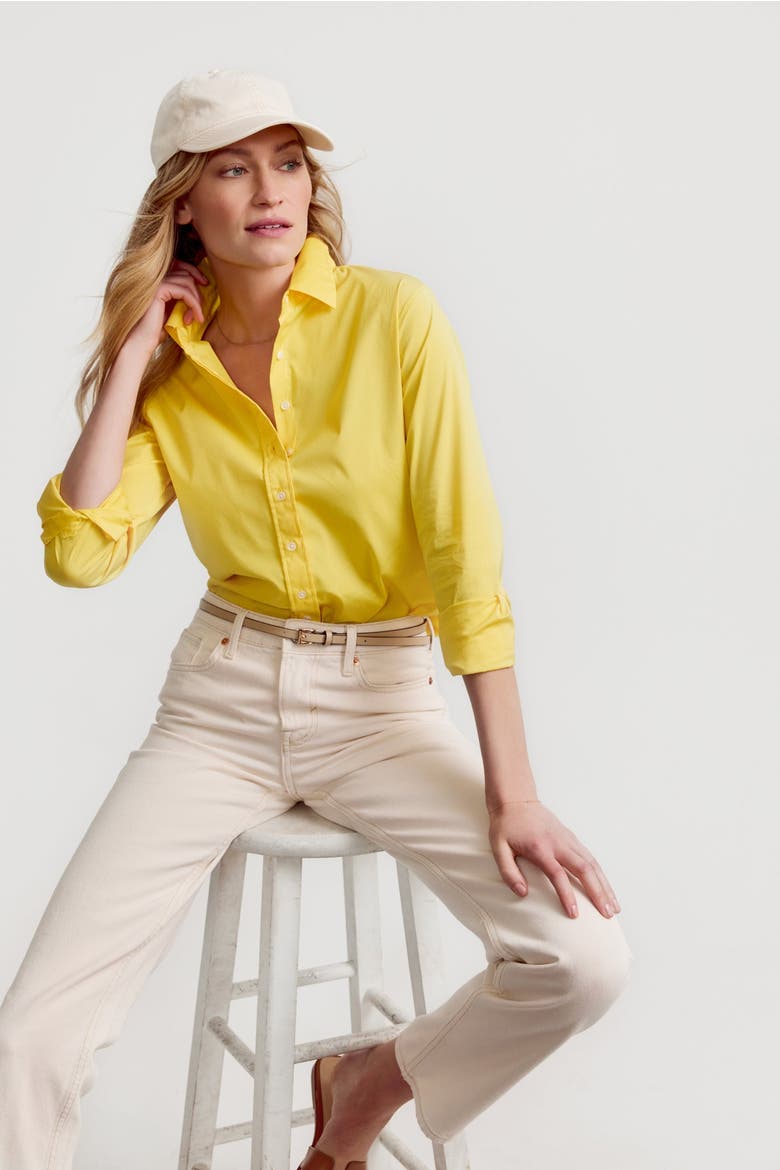 The Icon Shirt, Alternate, color, Sunshine