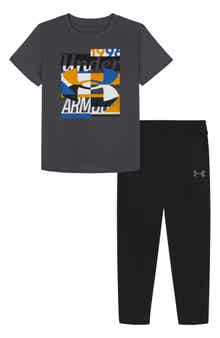 Under Armour Kids' Tech Short Sleeve Shirt & Joggers