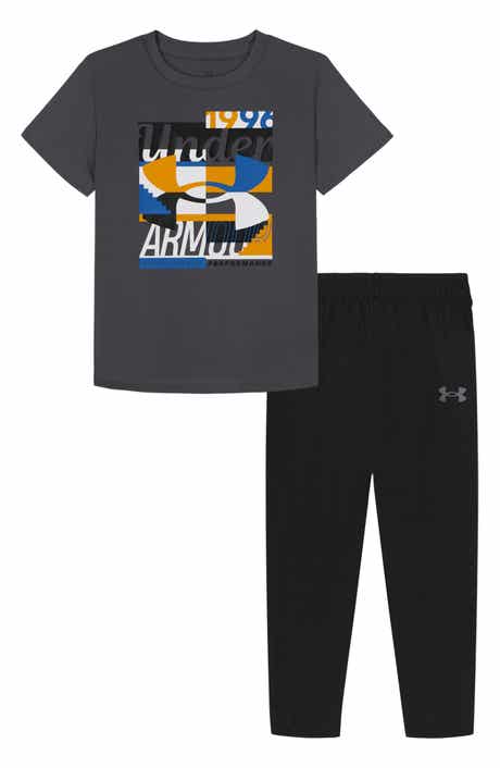 Under Armour Kids' Tech Short Sleeve Shirt & Joggers