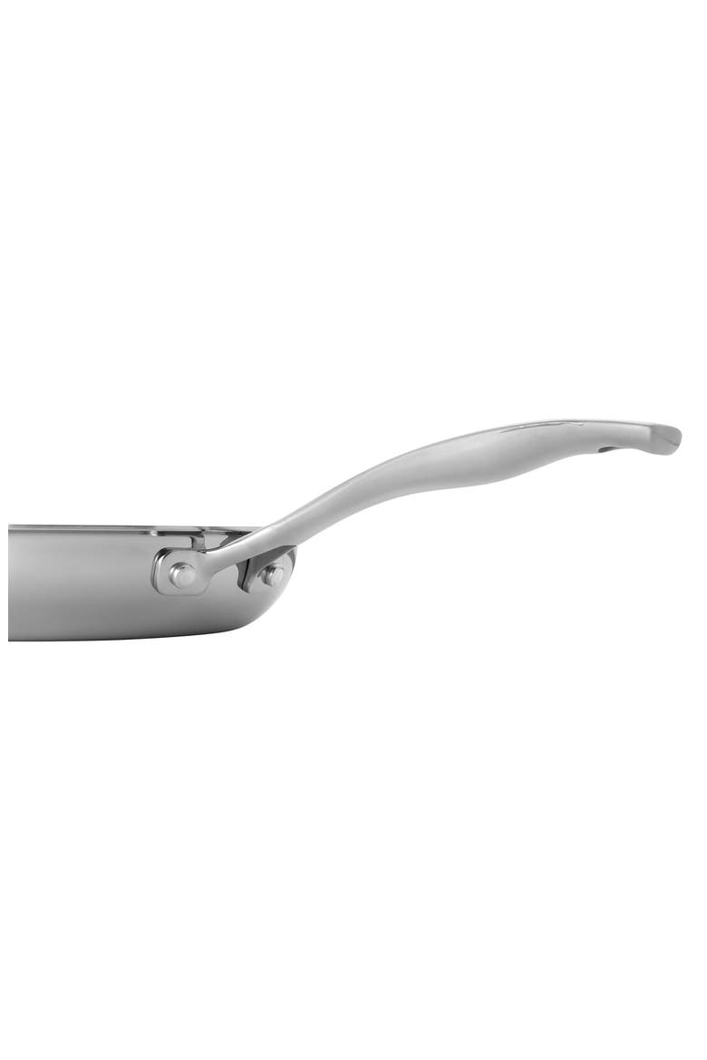 Clad H3 Two-Piece Ceramic Frying Pan & Lid, Alternate, color, SILVER
