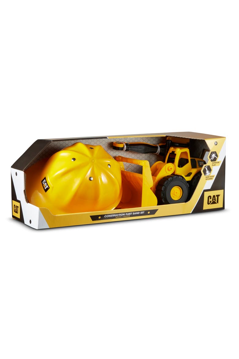 Construction Fleet Sand Set, Wheel Loader, Alternate, color, Yellow