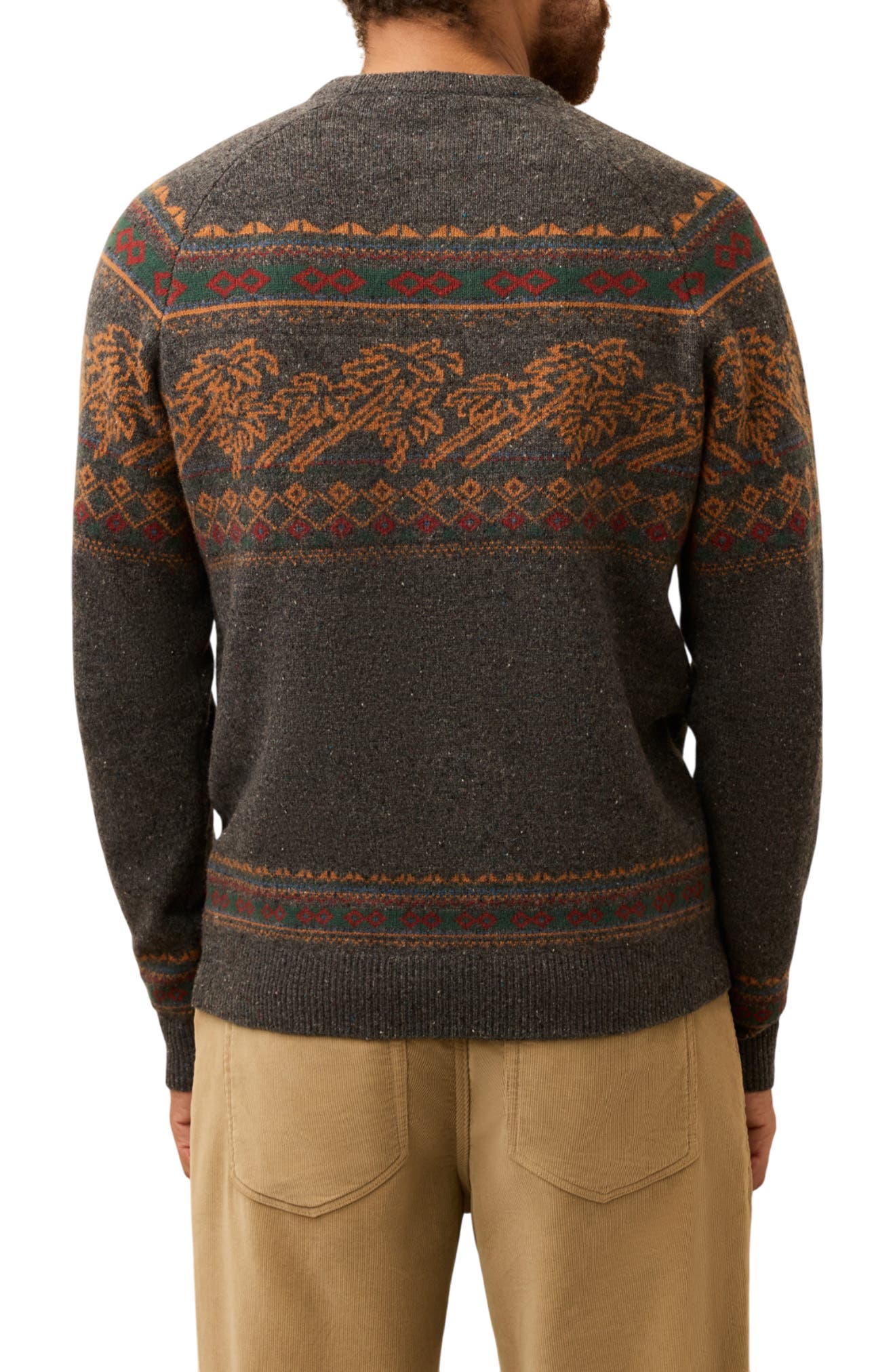 Donegal Merino Wool Crewneck Sweater - image 2