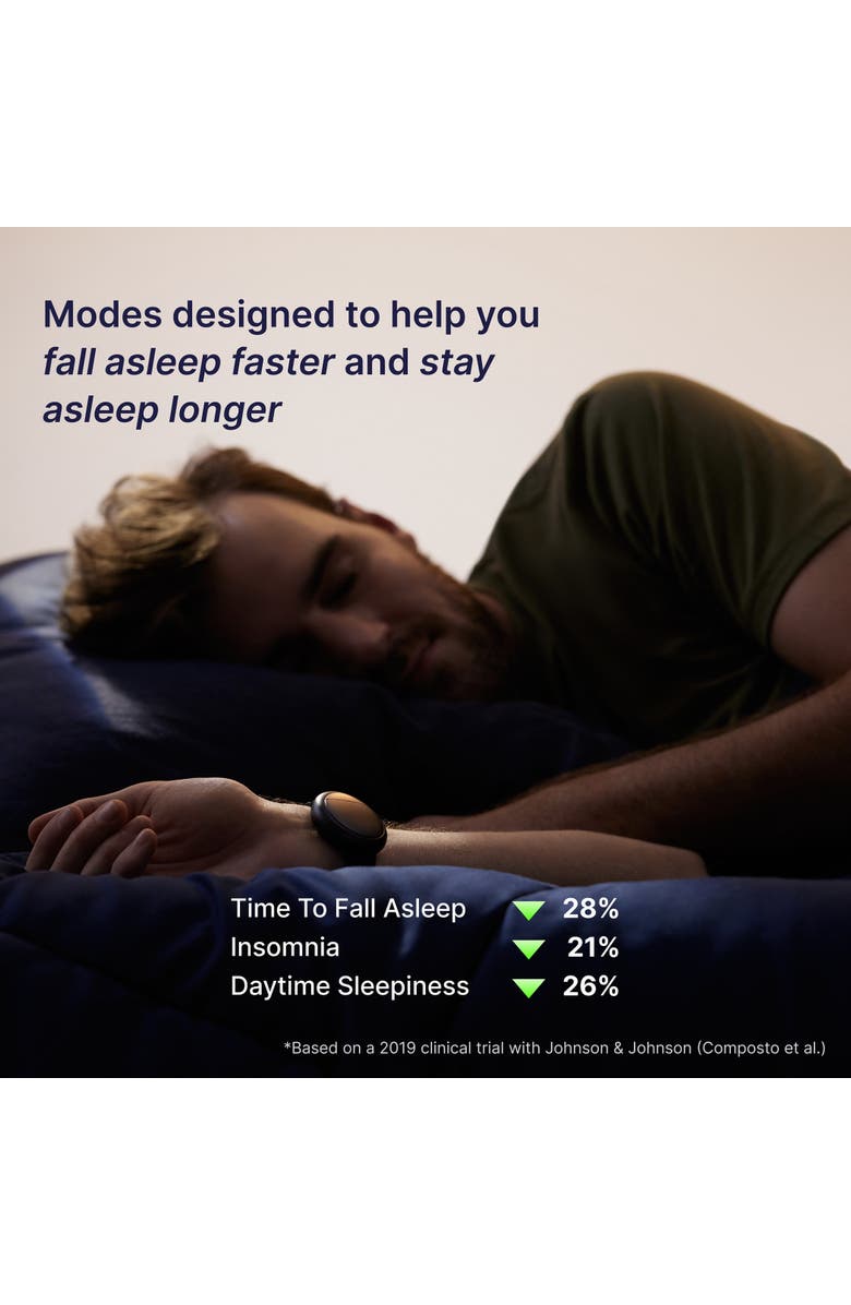 Embr Labs Embr Wave Smart Cooling & Warming Wristband, Alternate, color, Black