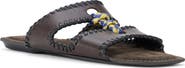 STAUD Mara Leather Slide Sandal