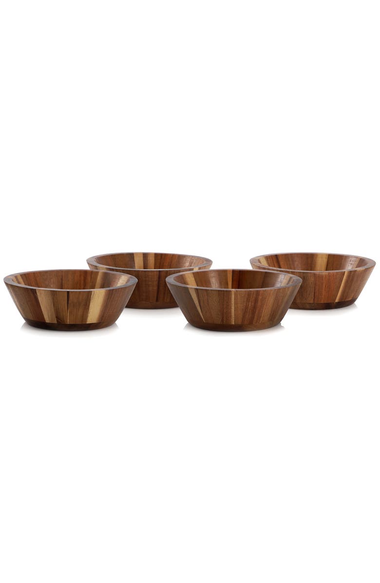 Megachef Acacia Wood Salad Bowl Set, Alternate, color, Acacia