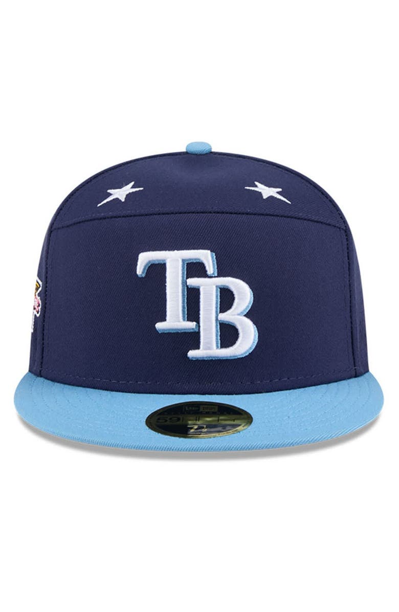 New Era Men's New Era Navy/Light Blue  Tampa Bay Rays 2025 MLB All-Star Game Side Patch 59FIFTY Fitted Hat, Alternate, color, 