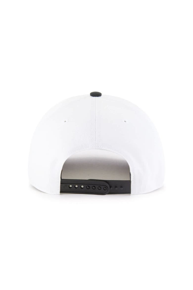 Men's '47  White/Black Team Penske NASCAR Two-Tone Team Adjustable Hitch Hat, Alternate, color, White