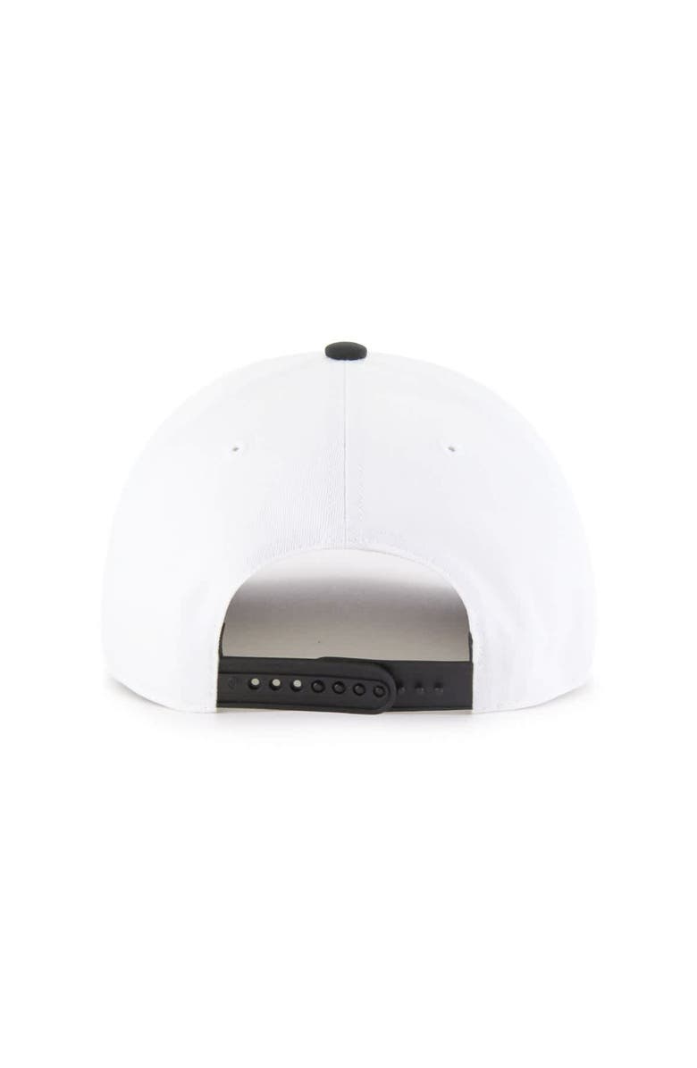 '47 Men's '47  White/Black Team Penske NASCAR Two-Tone Team Adjustable Hitch Hat, Alternate, color, White