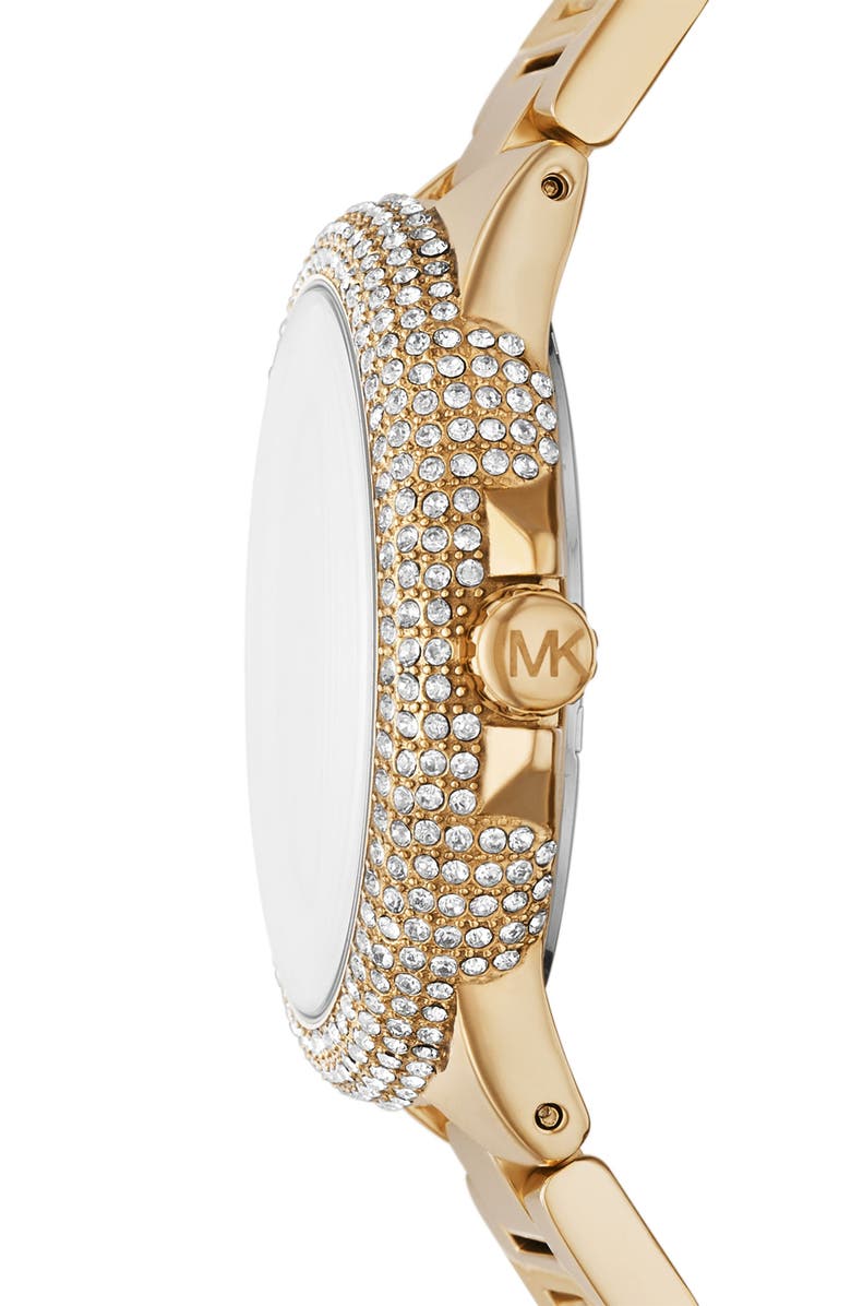MICHAEL Michael Kors Camille Ombré Blue Crystal Pavé Bracelet Watch, 43mm, Alternate, color, 