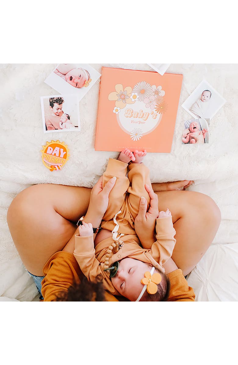 Lucy Darling 'Baby's First Year' Memory Book, Alternate, color, Pink