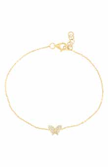 EFFY Pavé Diamond Butterfly Bracelet
