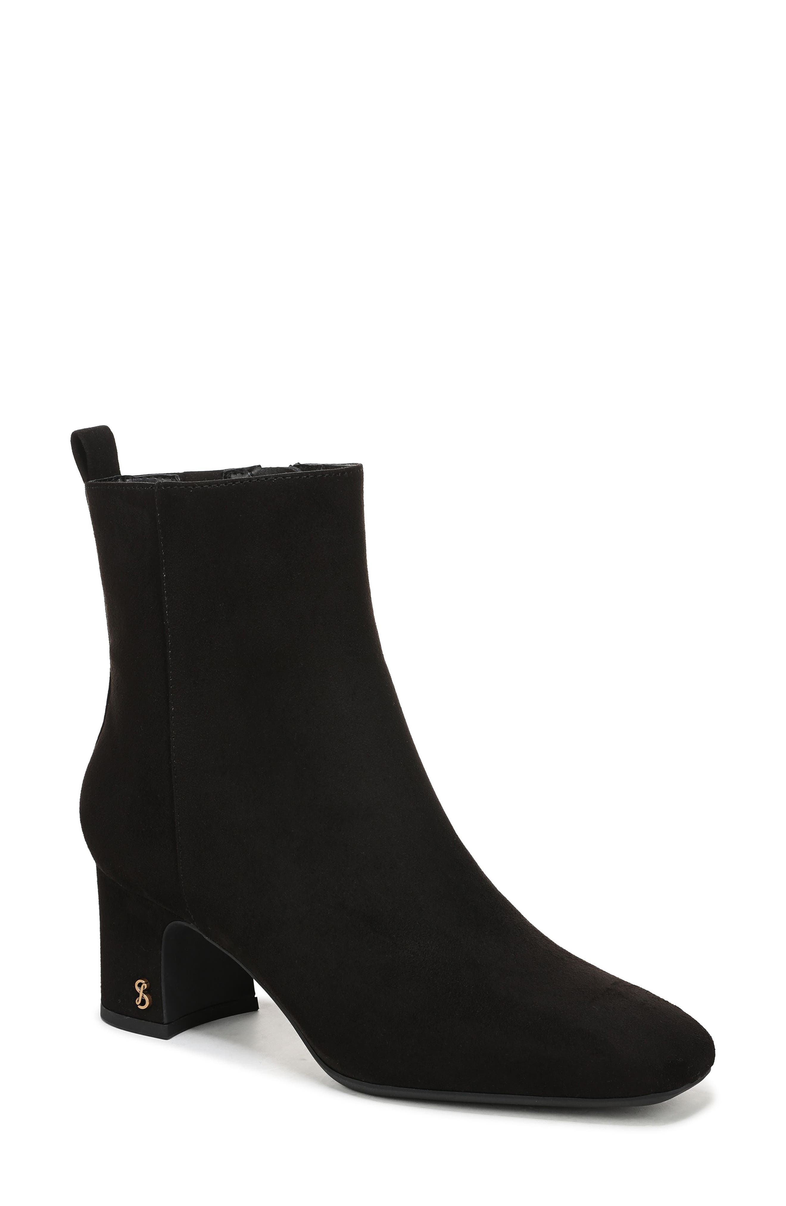 SAM & LIBBY Yvonne Square Toe Bootie, Main, color, 