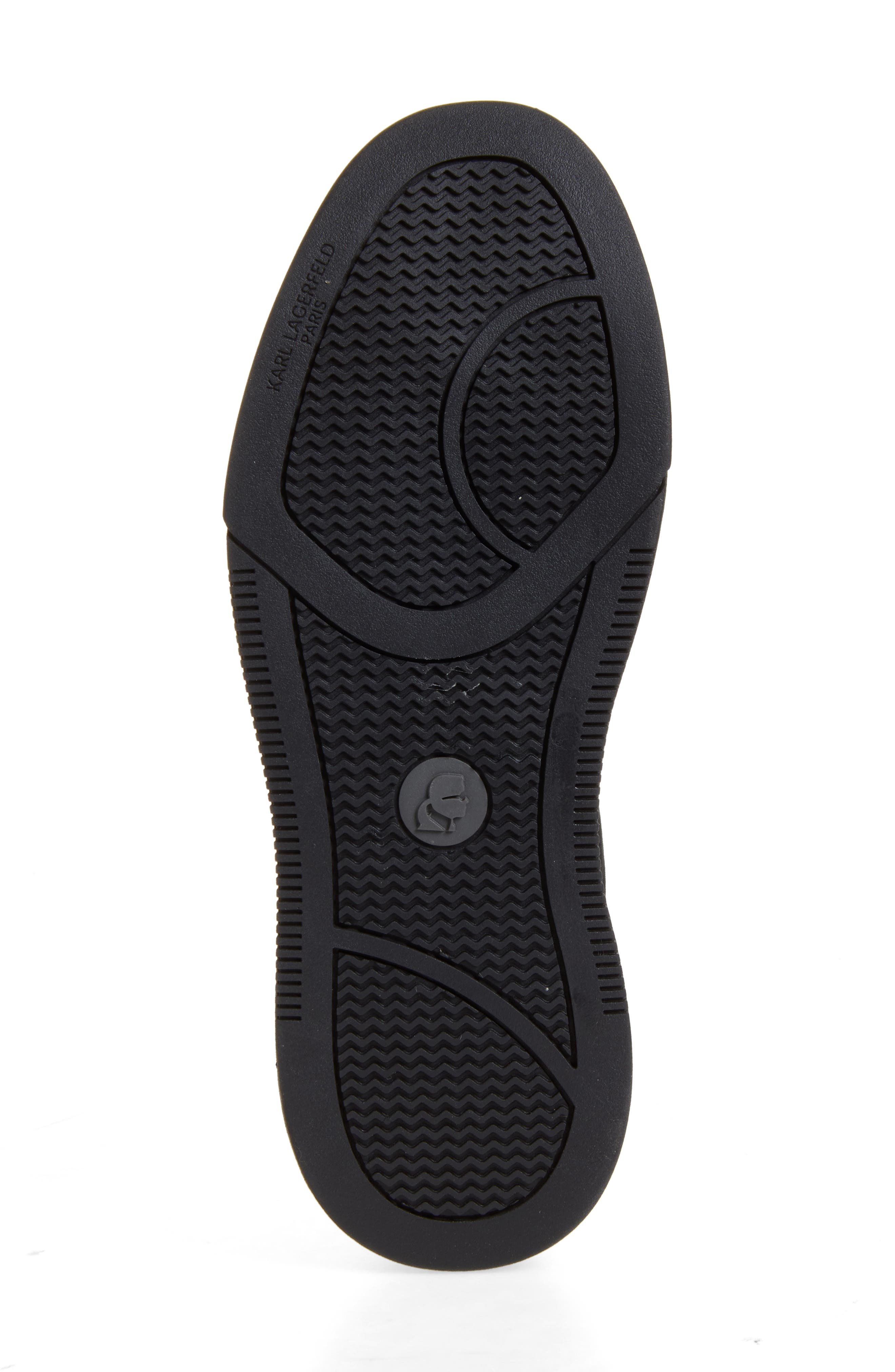 Aimon Court Sneaker, Alternate, color, BLACK